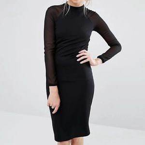 Ted baker black midi